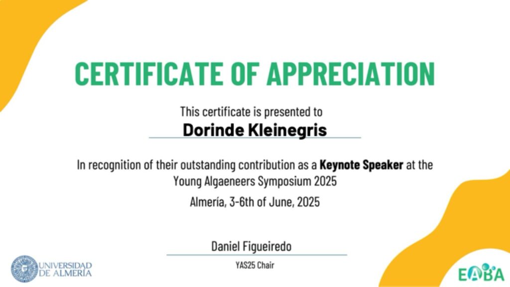 Innoaqua - Young Algaeneers Symposium - YAS25