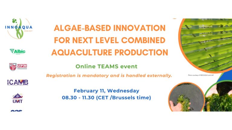 Innoaqua - Algae-Based Innovation for Next Level Combined Aquaculture Production