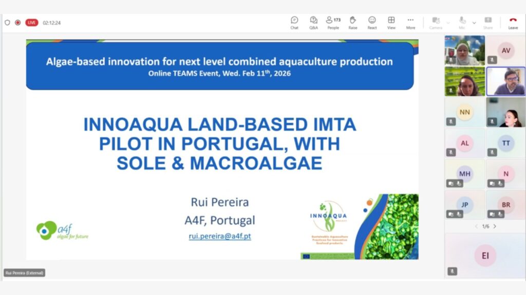 Innoaqua - Algaebased Innovation for Nextlevel Combined Aquaculture Production